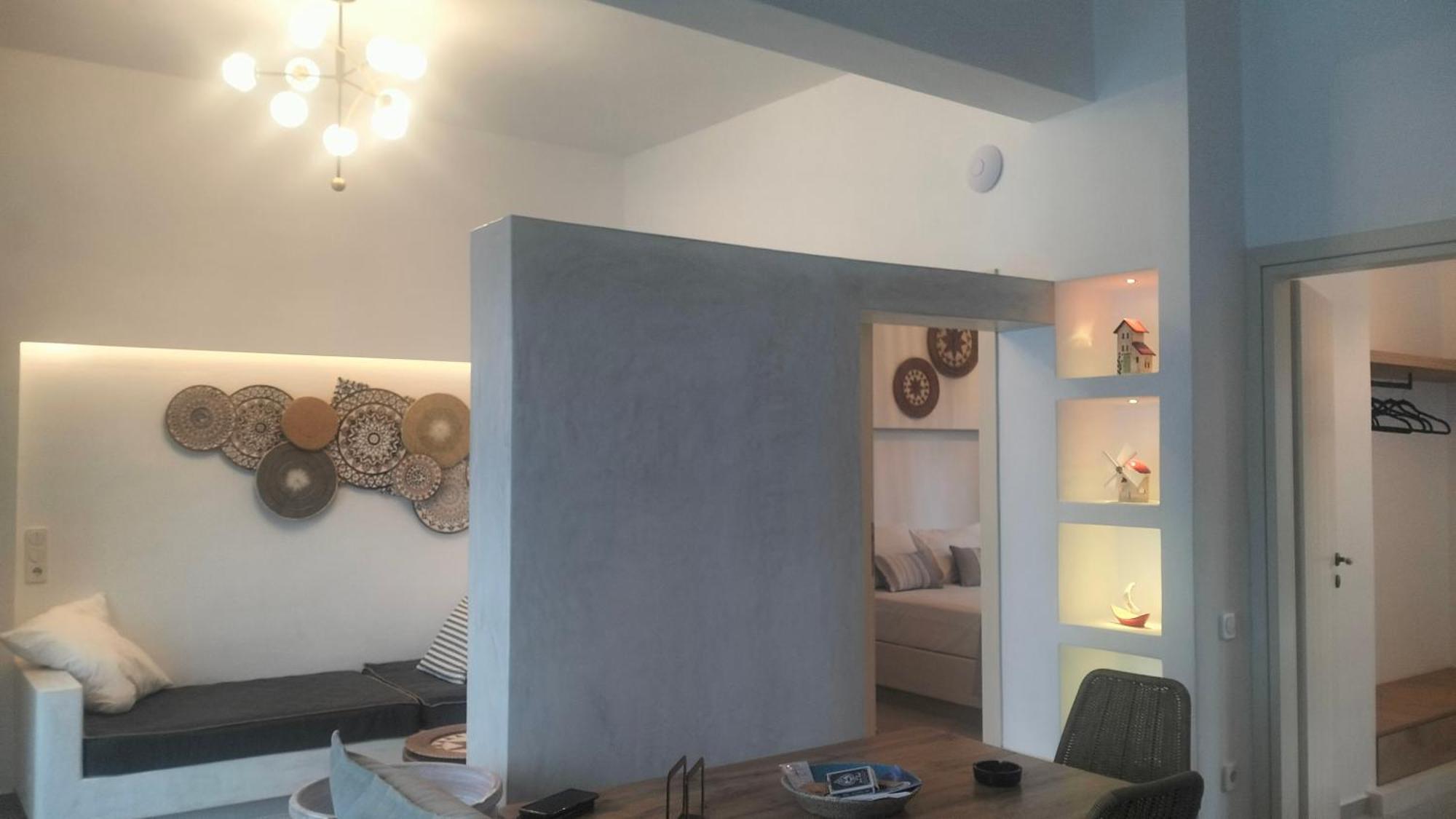 Θέαστρον - Theastron House With Great View In Chora Leilighet Pera Gyalos Eksteriør bilde